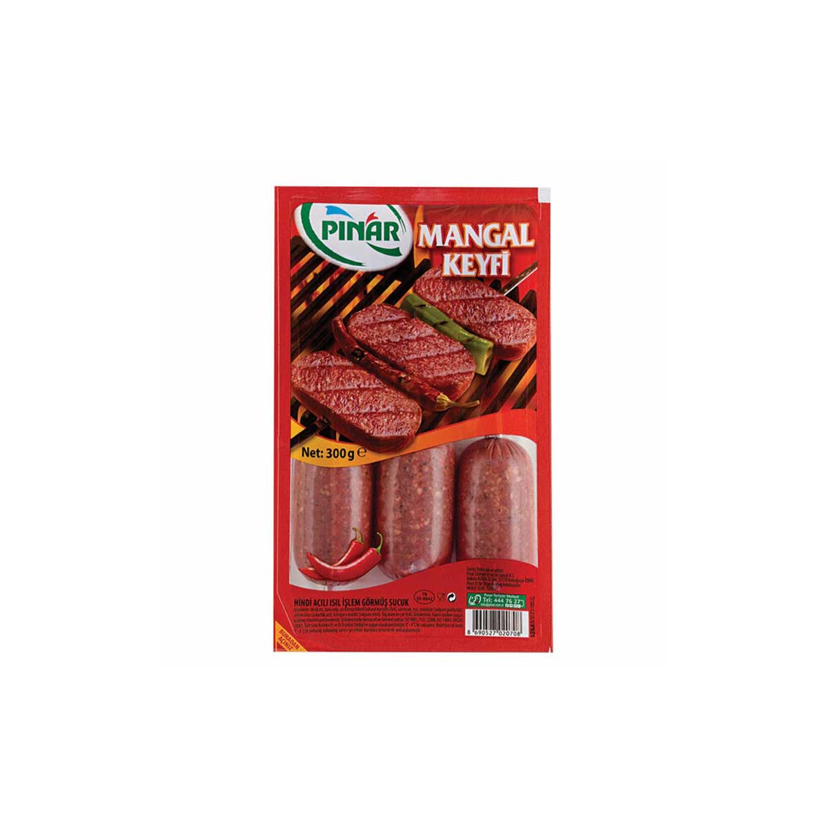 PINAR SUCUK MANGAL KEYFI 300GR