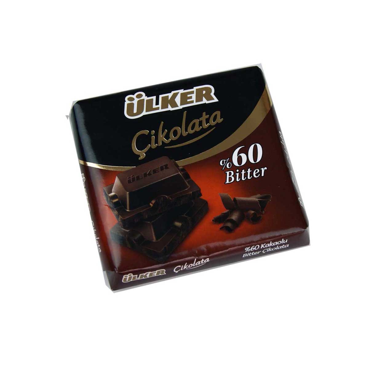 ULKER 1429-7 KARE CIK BITTER %60 60GR