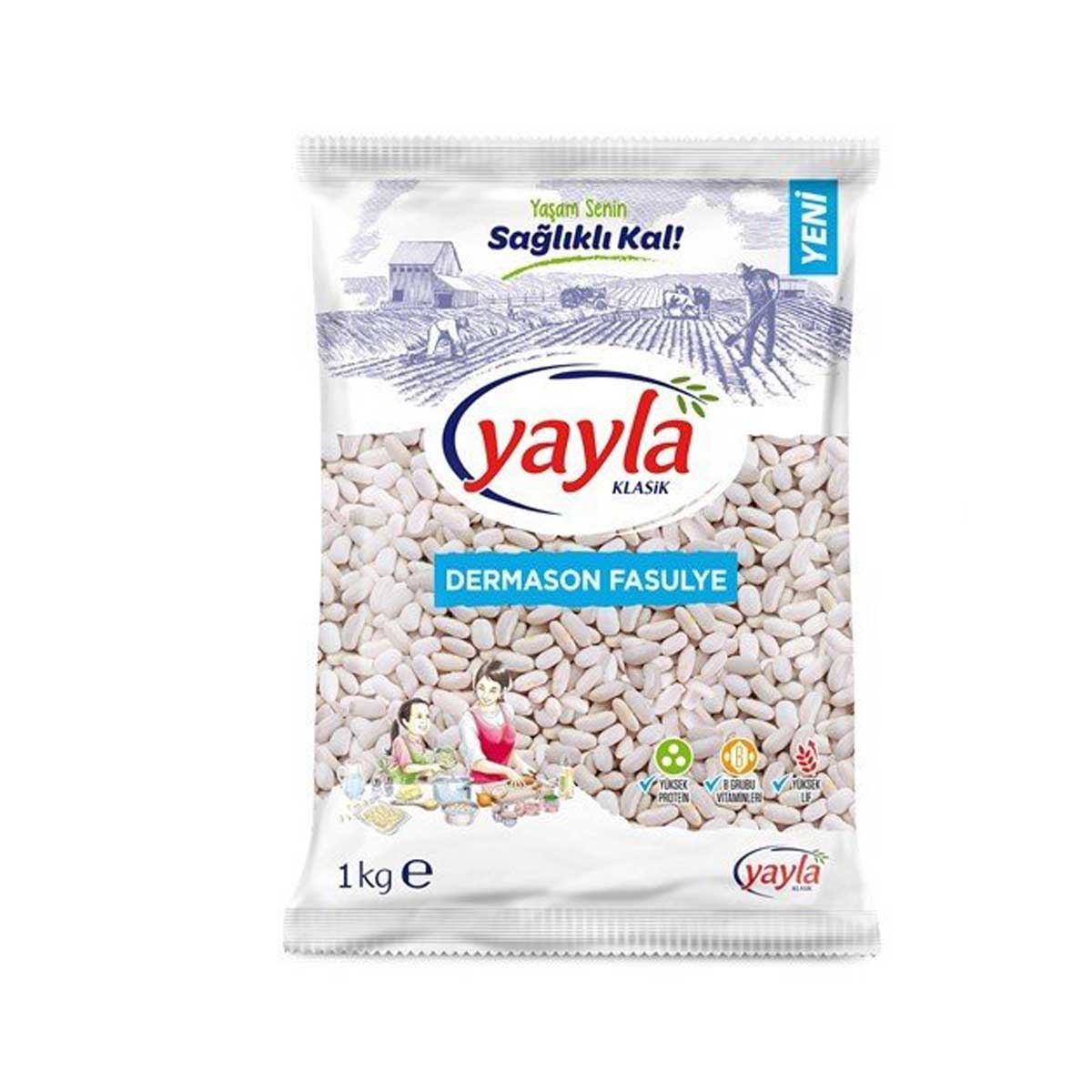 Yayla Dermason Fasulye 8mm 1 Kg