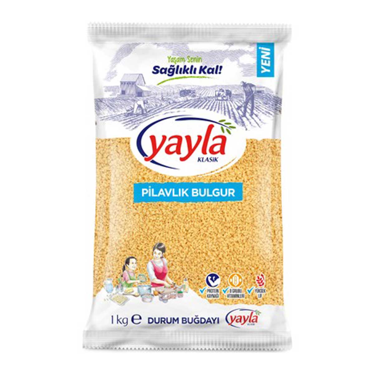 Yayla Pilavlık Bulgur 1 Kg