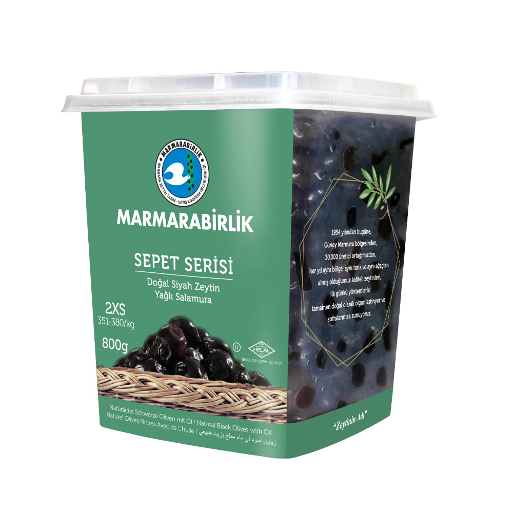 M.BIRLIK ZEYTIN SEPET (S-BOY)PET 800GR