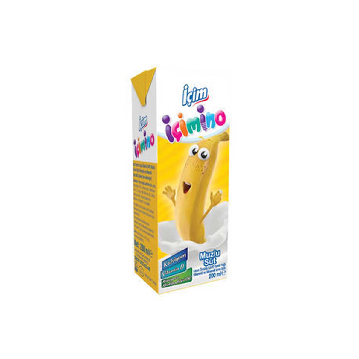 İçimino Muzlu Süt 180 Ml