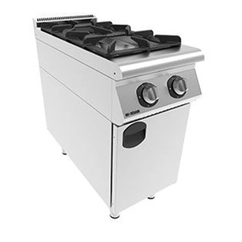 İnoksan 9KG10 İnoksan Kuzine, 1/2 Modül, Gazlı (400x900x850)