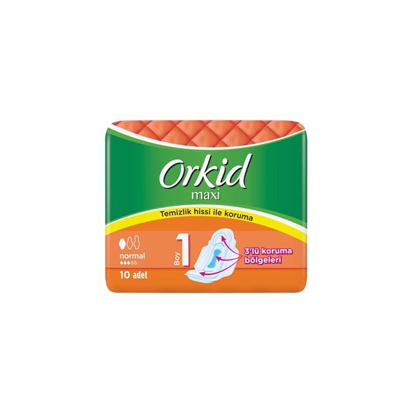 ORKID MAXI KANAT.NORMAL TEKLI 10LU