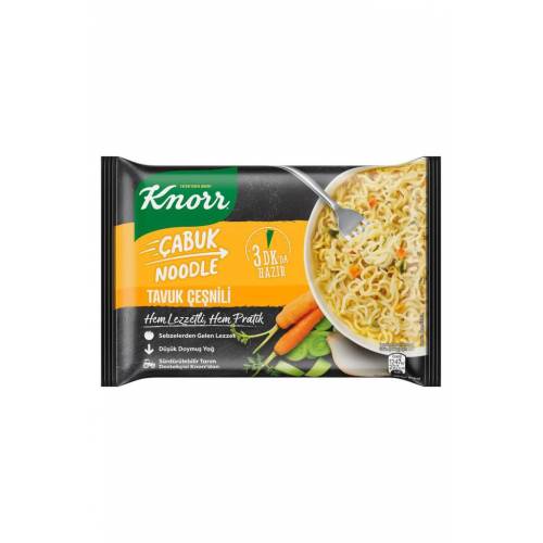 KNORR CABUK NOODLE TAVUK CESNILI 66GR