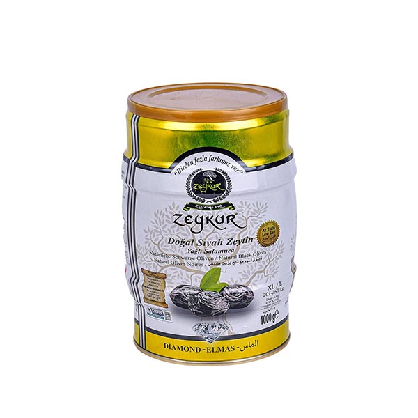 ZEYKUR SIYAH ZEYTIN 1KG