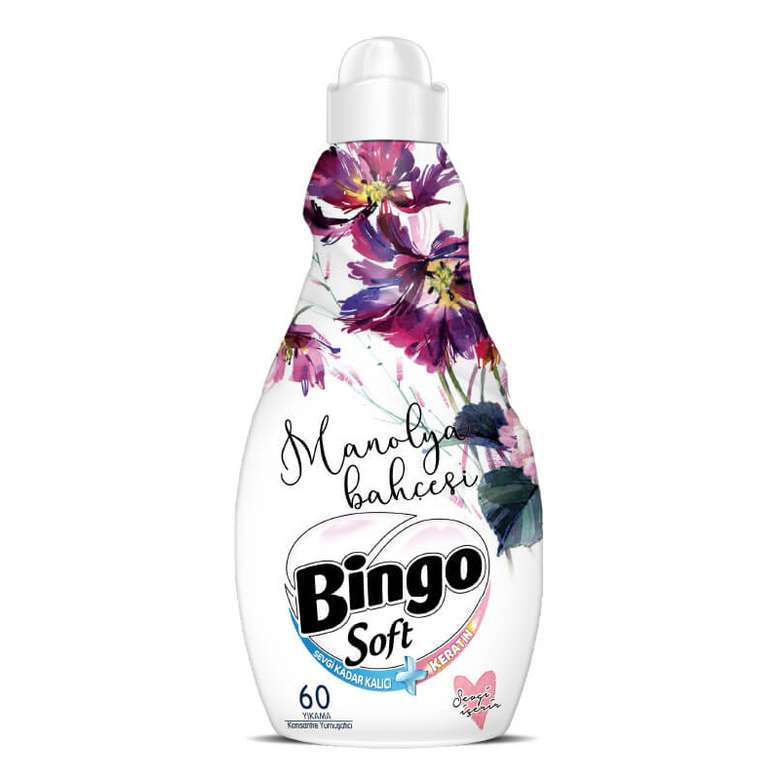 Bingo Soft Manolya Bahçesi Çamaşır Yumuşatıcı 1440 Ml