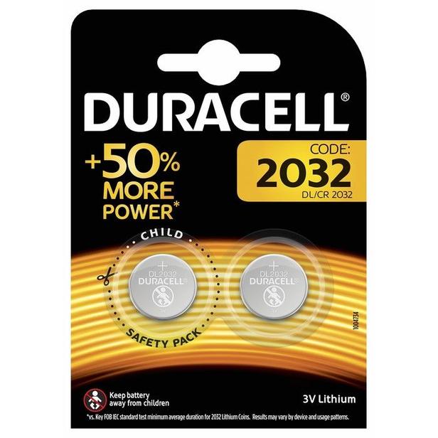 DURACELL DUGME PIL 2032 2LI 3W