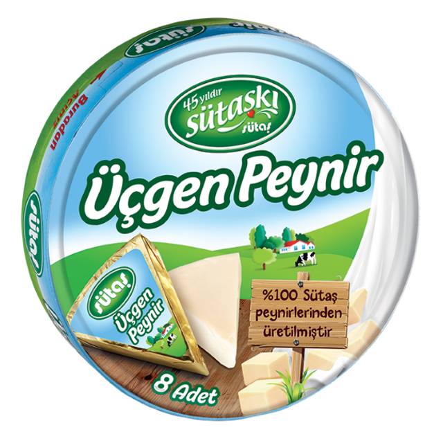 Sütaş Üçgen Peynir 8x15 Gr