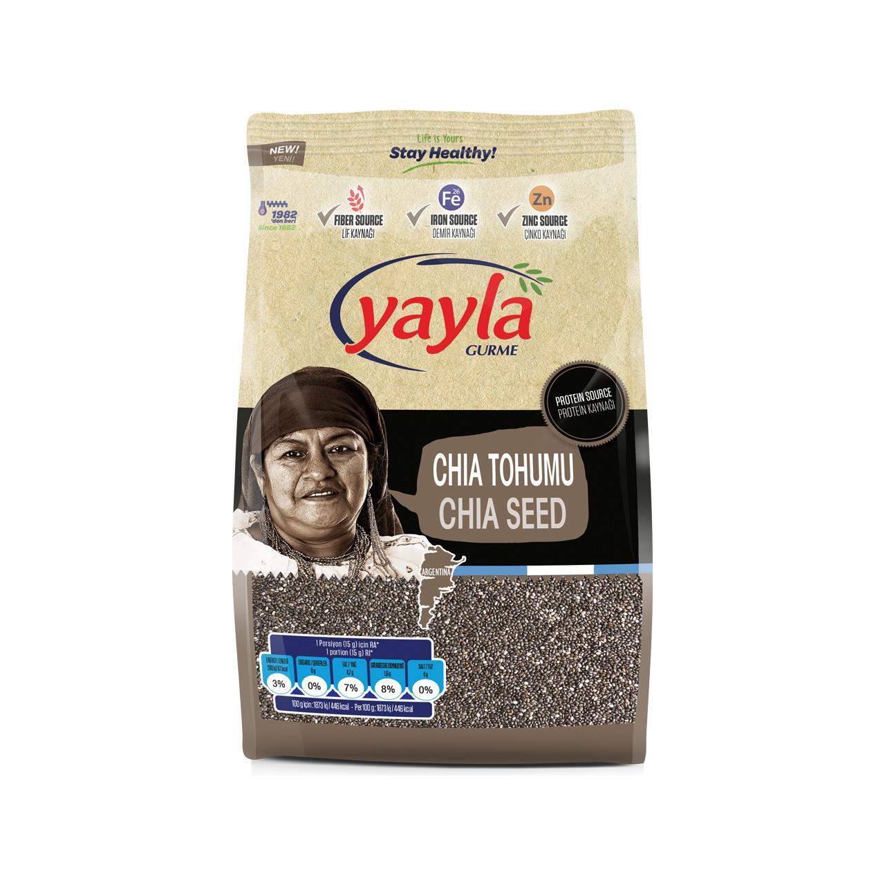 YAYLA GURME CHIA TOHUMU 500 GR 