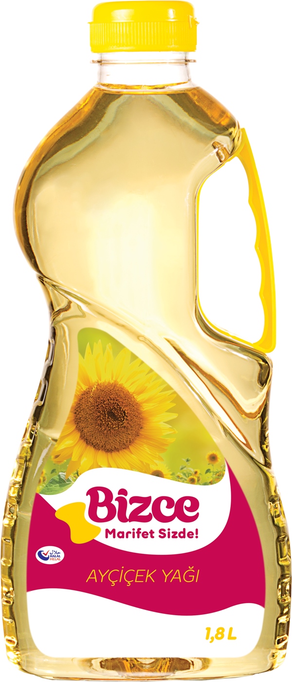 Bizce Ayçiçek Yağı 1,8 Lt