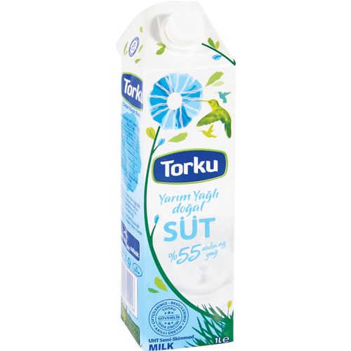 Torku Uht Yarım Yağlı Süt 1 Lt