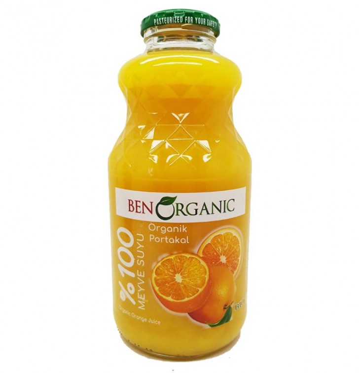 Ben Organic Portakal Suyu 1 Lt