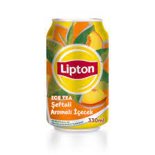 Lipton Ice Tea Kutu Şeftali Aromalı Soğuk Çay 330 Ml