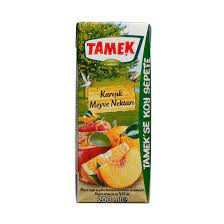 Tamek Karışık Nektar Meyve Suyu 200 Ml