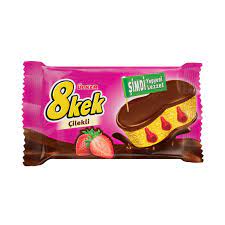 Ülker Dankek 8Kek Çikolata Çilekli Kek 55 Gr