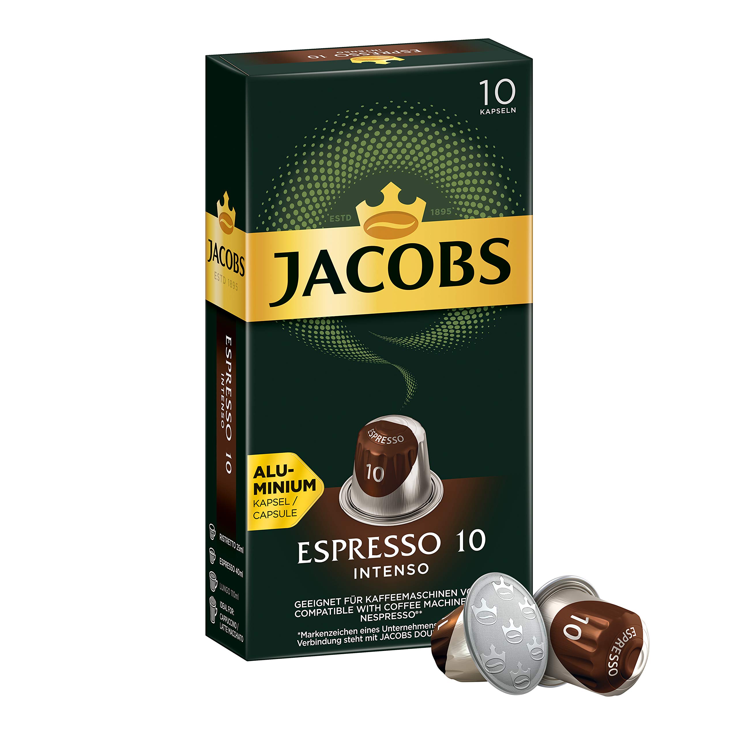 Jacobs Capsule Espresso Intense (10 Adet)