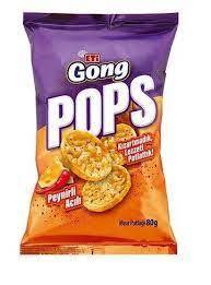 Eti Gong Pops Peynir ve Acılı Mısır Cipsi
