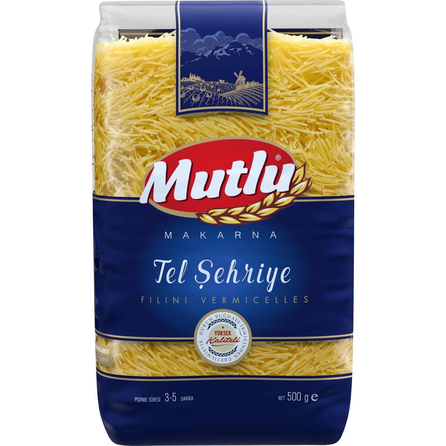 MUTLU MAKARNA TEL SEHRIYE 500GR