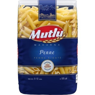 MUTLU MAKARNA PENNE 500GR